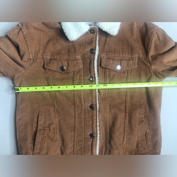 Bershka woman’s corduroy fleece jacket size small - Picture 8 of 11